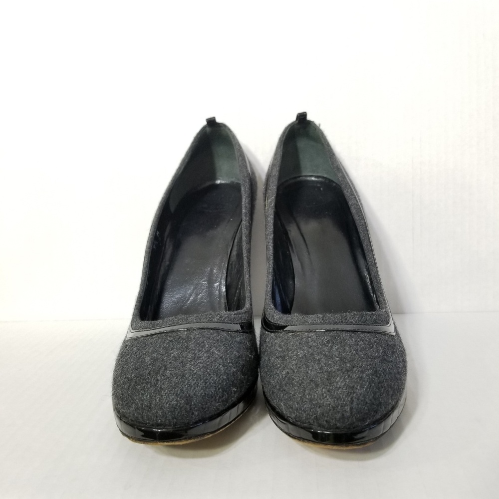 Stuart Weitzman Scoop NYC Black Patent Pumps 9.5 - Picture 2 of 7